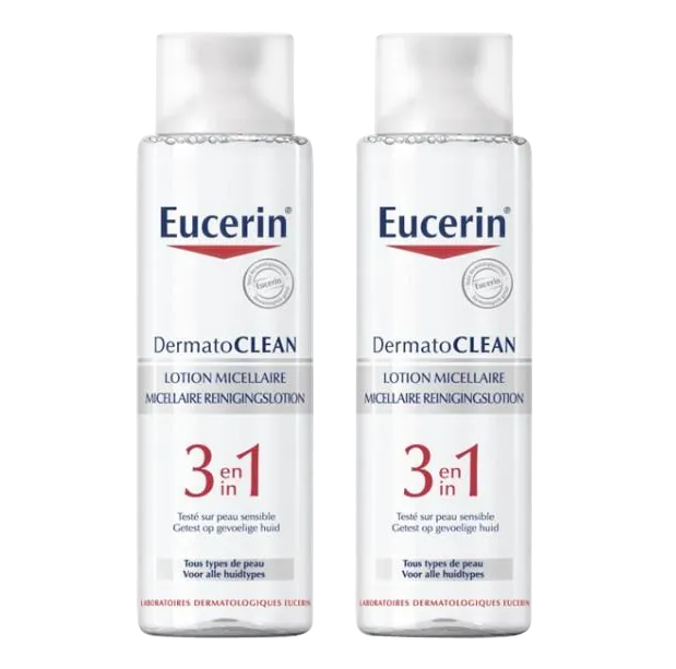 DERMATOCLEAN LOTION MICELLAIRE 3 EN 1 2X400ML