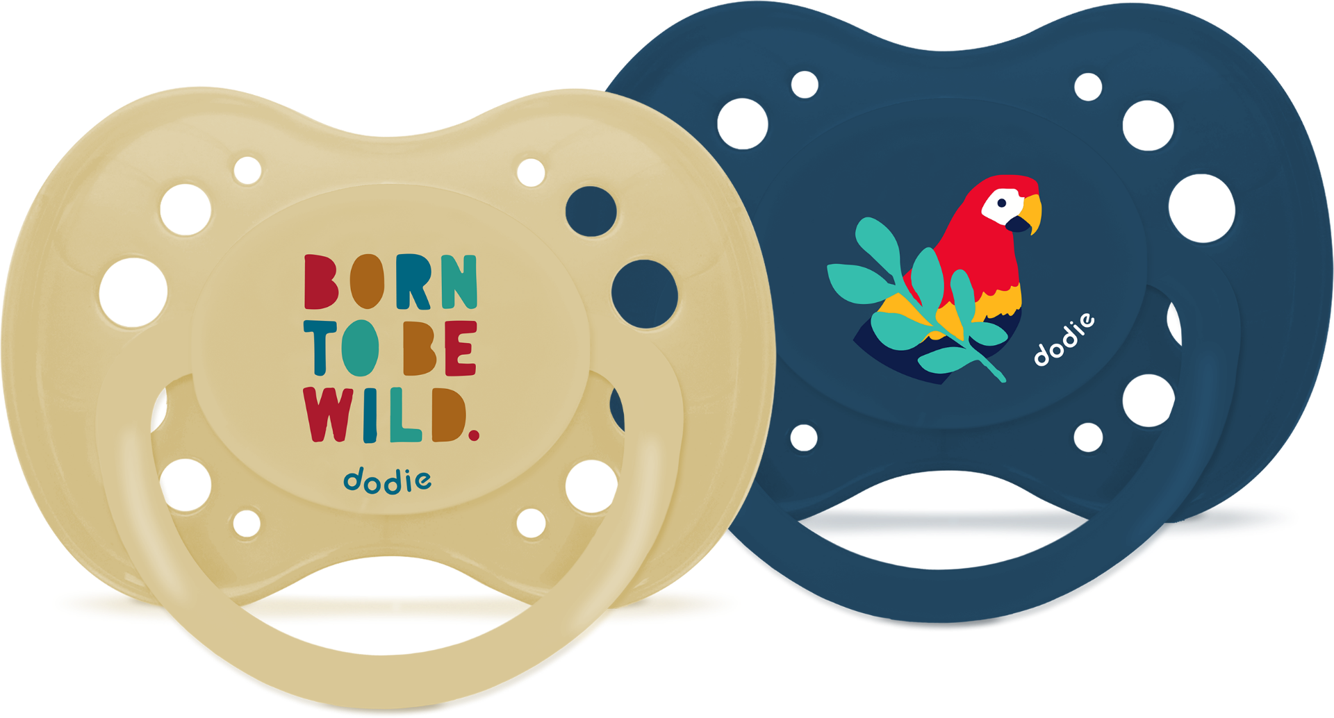 DODIE SUCETTES ANATOMIQUES SILICONE ROCK 18 MOIS 2 UNITES