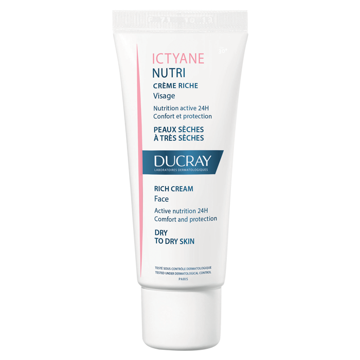 DUCRAY ICTYANE NUTRI CREME RICHE VISAGE 40ML