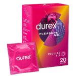 DUREX PLEASURE ME PRESERVATIFS LUBRIFIES ULTRA PERLEE 20 UNITES