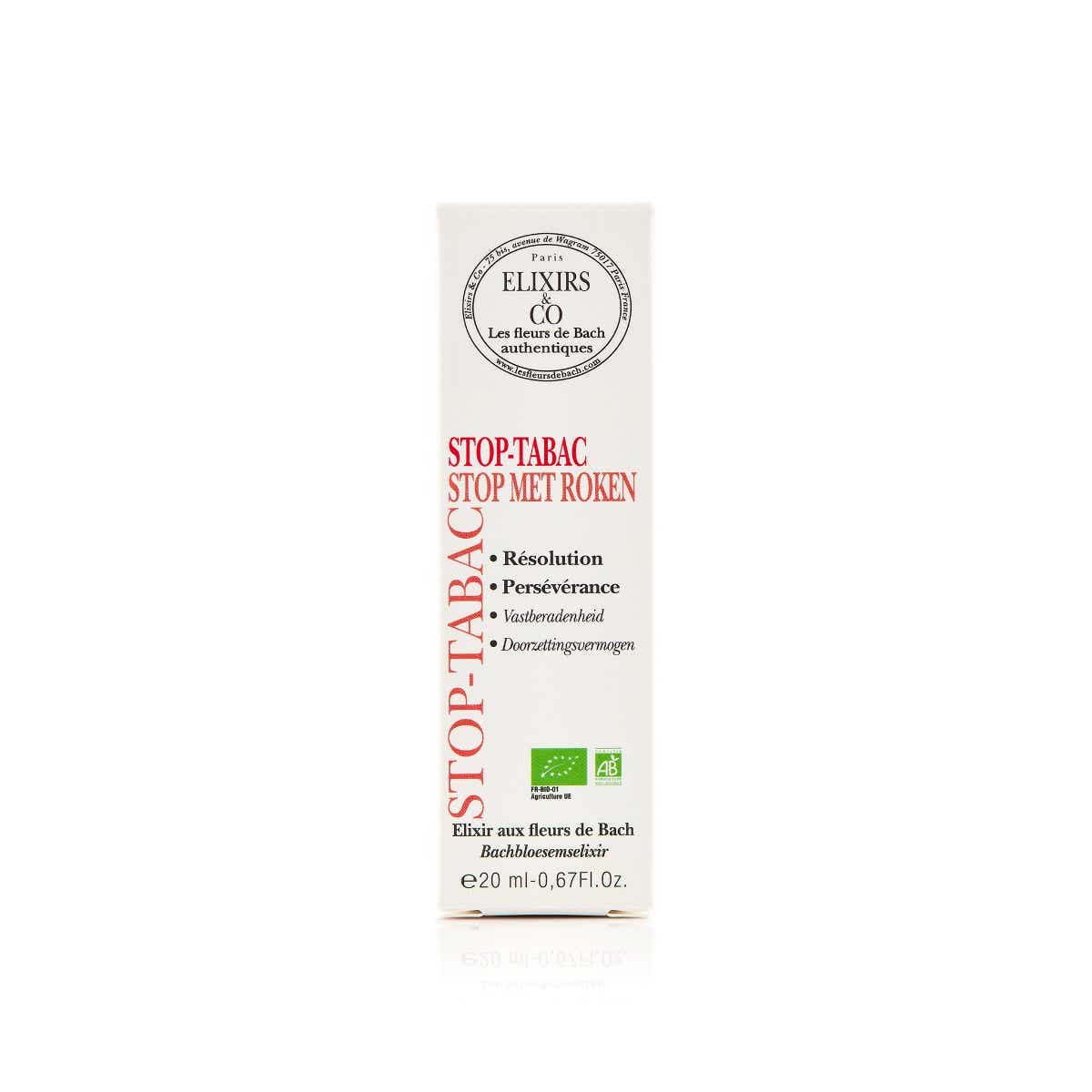 ELIXIRS AND CO ELIXIR AUX FLEURS DE BACH STOP TABAC 20ML