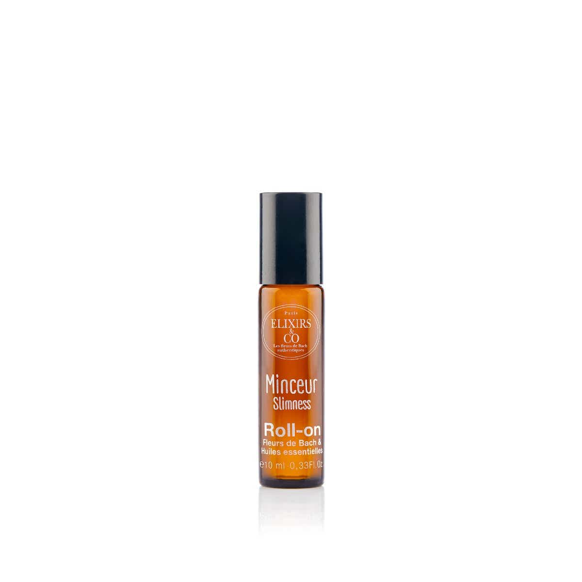 ELIXIRS AND CO ROLL ON AUX FLEURS DE BACH HUILES ESSENTIELLES MINCEUR 10ML