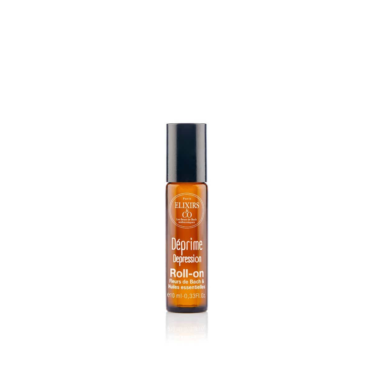 ELIXIRS CO DEPRIME ROLL ON AUX FLEURS DE BACH ET HUILES ESSENTIELLES 10ML