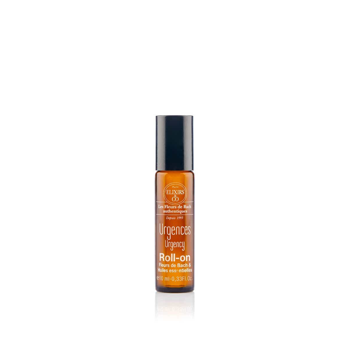 ELIXIRS CO URGENCE ROLL ON AUX FLEURS DE BACH ET HUILES ESSENTIELLES 10ML