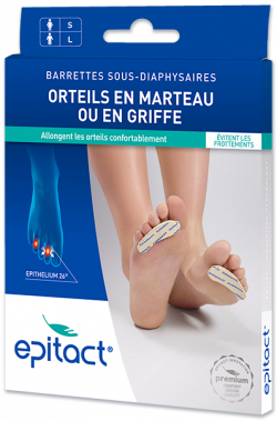 EPITACT BARRETTES SOUS DIAPHYSAIRES FEMME 1 PAIRE