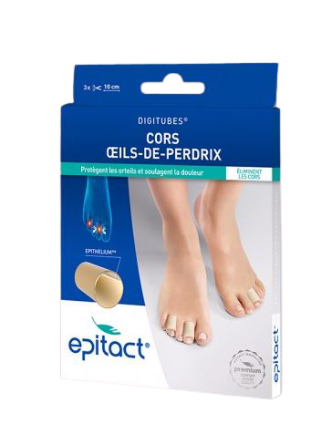 EPITACT DIGITUBES CORS OEILS DE PERDRIX TAILLE S