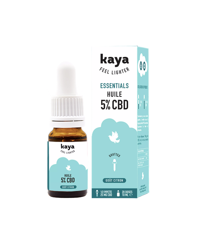 ESSENTIALS HUILE 5 CBD 10ML