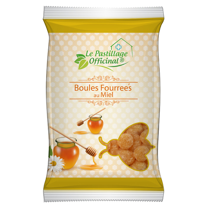 ESTIPHARM LE PASTILLAGE OFFICINAL BOULES FOURREES AU MIEL 80G