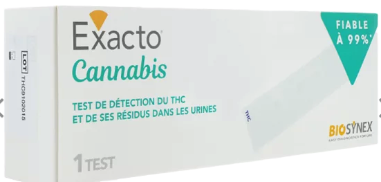 EXACTO TEST CANNABIS 1 UNITE