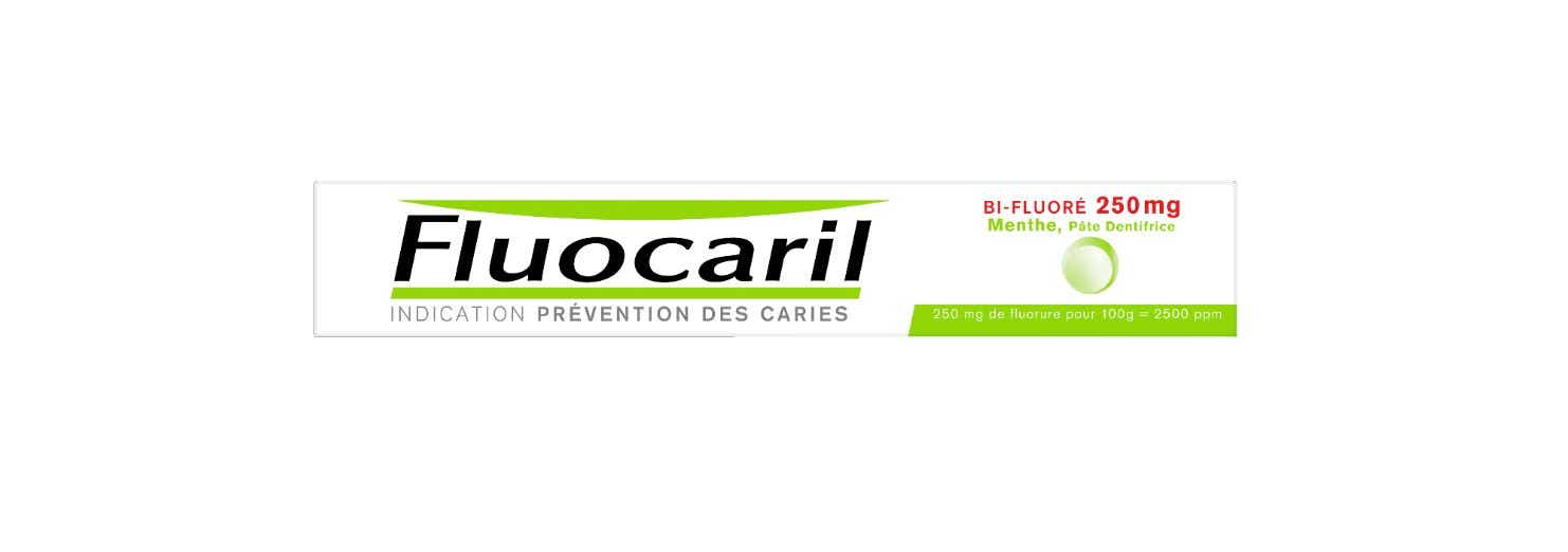 FLUOCARIL DENTIFRICE BI FLUORE MENTHE 250MG 75 ML
