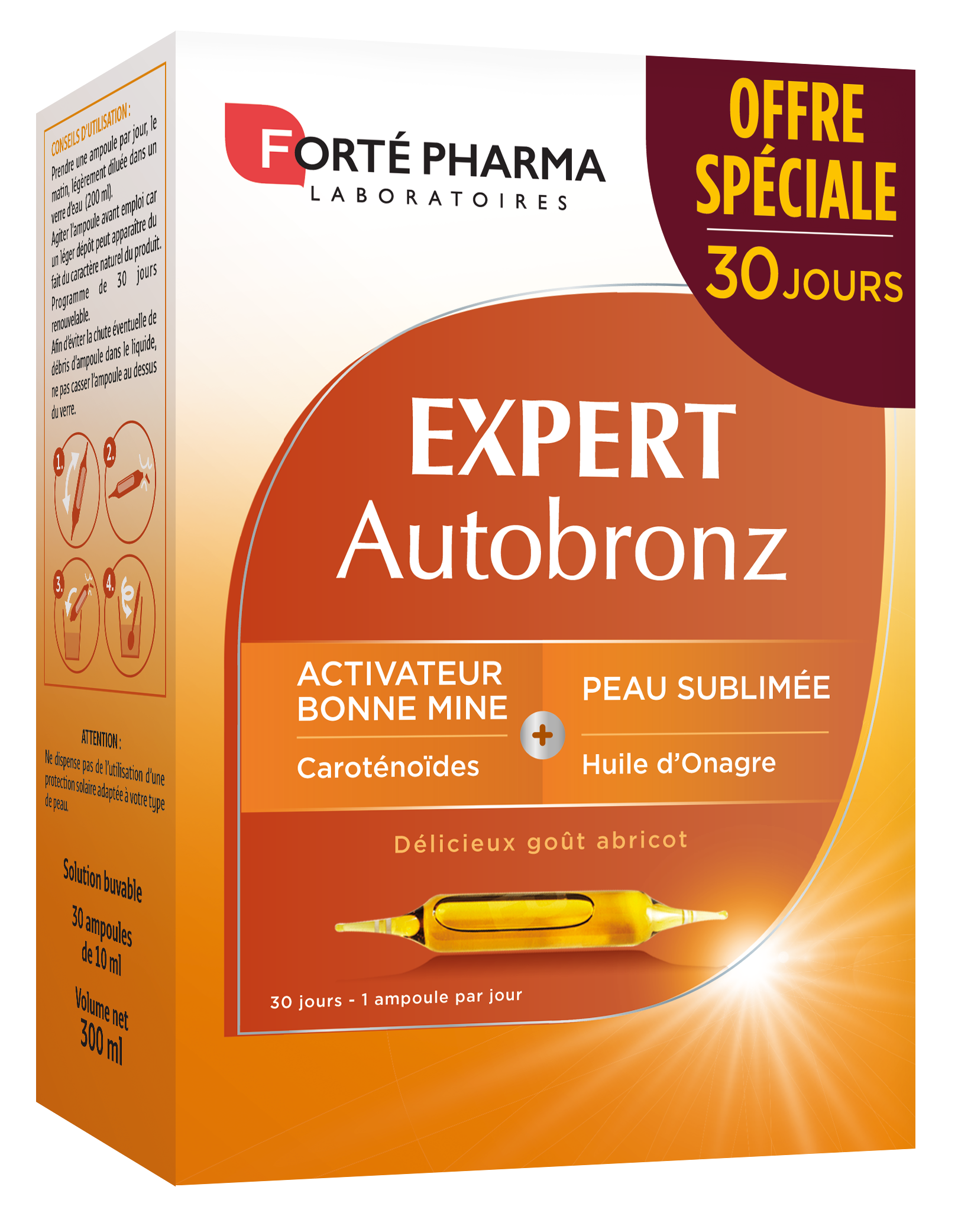 FORTE PHARMA EXPERT AUTOBRONZ 30 AMPOULES BUVABLES