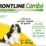 FRONTLINE COMBO SPOT ON CHIENS 2 A 10KG 6 PIPETTES DE 067ML