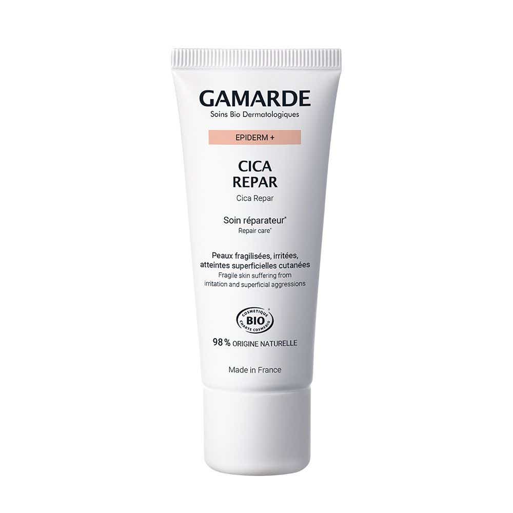 GAMARDE EPIDERM CICA REPAIR SOIN REPARATEUR BIO PEAUX FRAGILISEES IRRITEES ATTEINTES SUPERFICIELLES CUTANEES 40ML