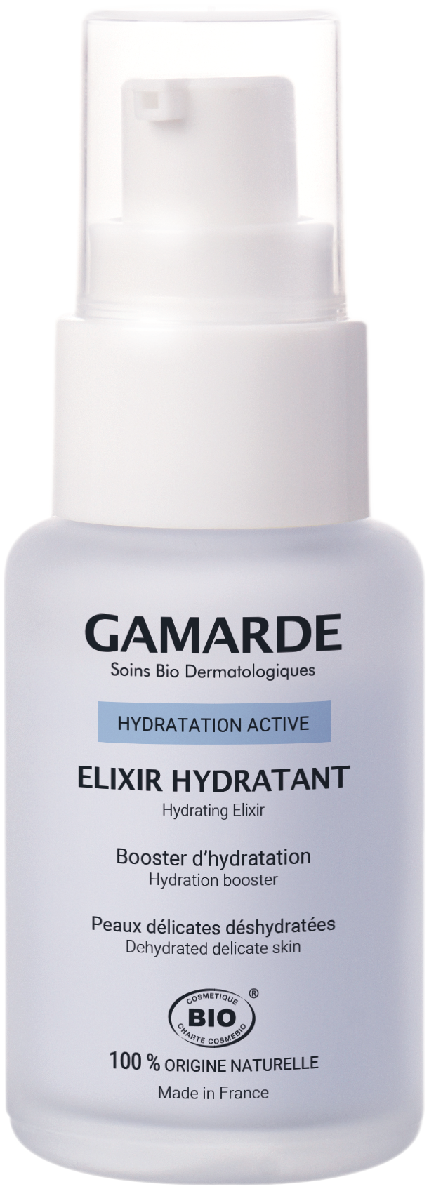 GAMARDE HYDRATATION ACTIVE ELIXIR HYDRATANT 30ML