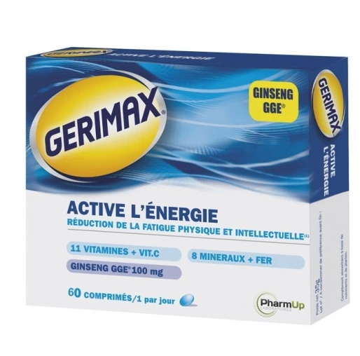 GERIMAX ACTIVE L ENERGIE 60 COMPRIMES