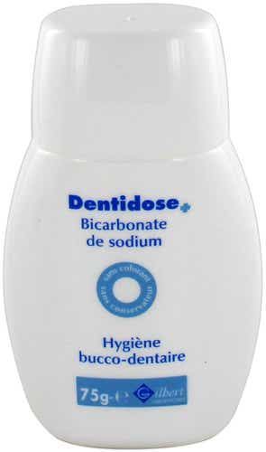 GILBERT DENTIDOSE BICARBONATE DE SODIUM 75G