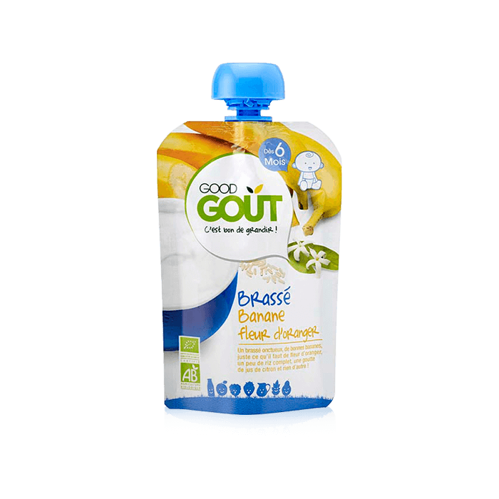 GOOD GOUT BRASSE BANANE FLEUR D ORANGER 90G