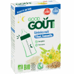 GOOD GOUT CEREALES NUIT TILLEUL ET CAMOMILLE BIO DES 4 MOIS 220G