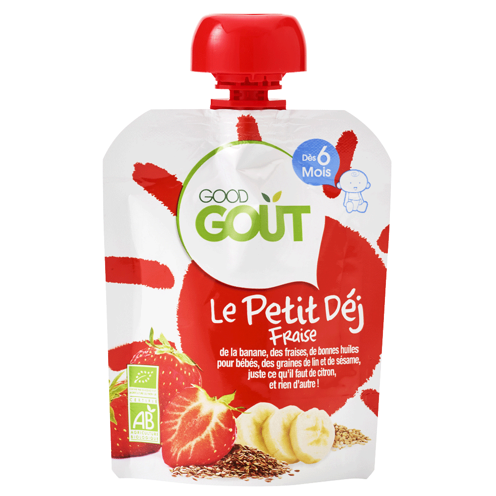 GOOD GOUT LE PETIT DEJ FRAISE 70G