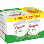 GUIGOZ BIO LAIT DE CROISSANCE BIO DE 10 MOIS A 3 ANS 2X800G