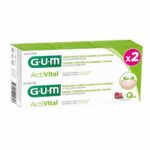 GUM ACTIVITAL DENTIFRICE Q10 LOT DE 2 X 75ML