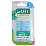 GUM SOFT PICKS COMFORT FLEX BROSSETTES INTERDENTAIRES SMALL 40 UNITES