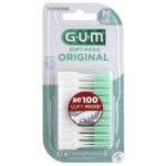 GUM SOFT PICKS ORIGINAL BROSSETTES INTERDENTAIRES MEDIUM 100 UNITES
