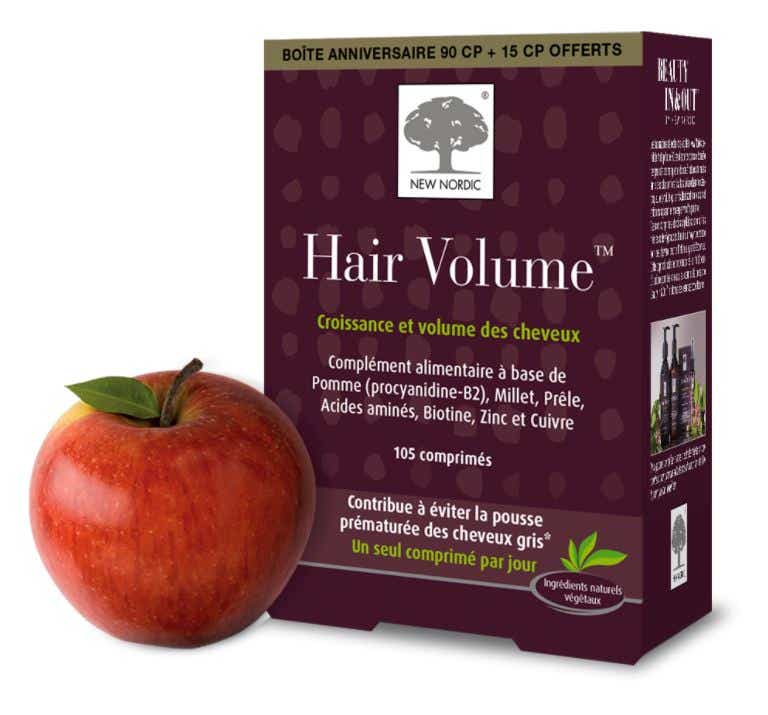 HAIR VOLUME 90 COMPRIMES 15 COMPRIMES OFFERTS