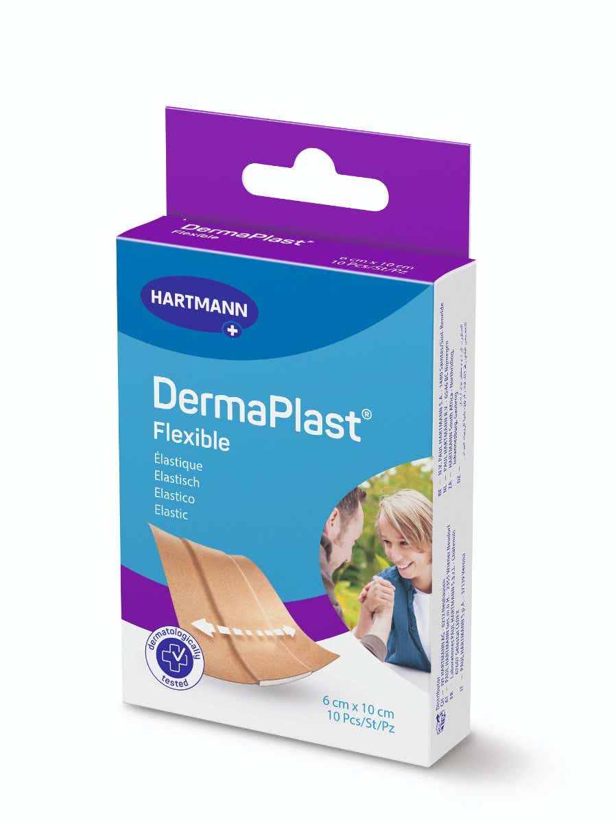 HARTMANN DERMAPLAST FLEXIBLE PANSEMENTS FLEXIBLES 10 UNITES
