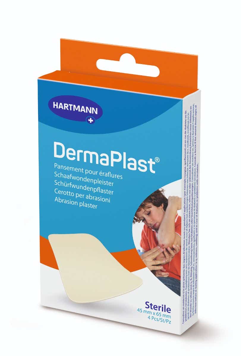 HARTMANN DERMAPLAST PANSEMENTS POUR ERAFLURES 4 UNITES