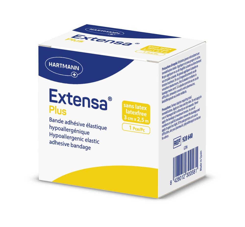 HARTMANN EXTENSA BANDE ADHESIVE ELASTIQUE BLANC 3X2 5CM