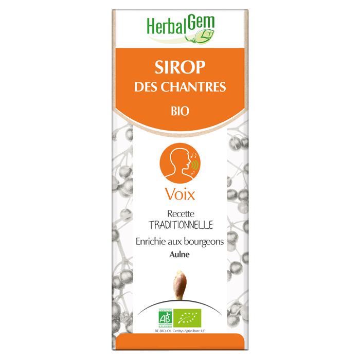 HERBALGEM SIROP DES CHANTRES BIO 150ML