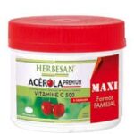 HERBESAN ACEROLA PREMIUM FORMAT FAMILIAL VITAMINES C 500 90 COMPRIMES
