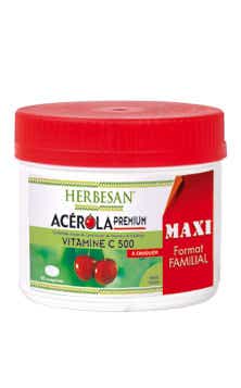 HERBESAN ACEROLA PREMIUM FORMAT FAMILIAL VITAMINES C 500 90 COMPRIMES