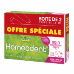 HOMEODENT DENTIFRICE ENFANT SOIN PREMIERES DENTS DUO 2 50ML