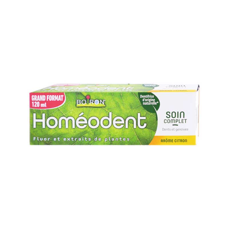 HOMEODENT DENTIFRICE SOIN COMPLET DENTS ET GENCIVES CITRON 120ML