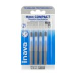 INAVA BROSSETTES MONO COMPACT GRIS 2 6MM ESPACES TRES LARGES 4 UNITE