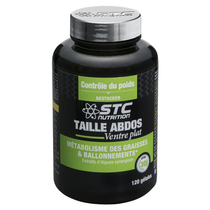 INELDEA STC NUTRITION TAILLE ABDOS VENTRE PLAT 120 GELULES