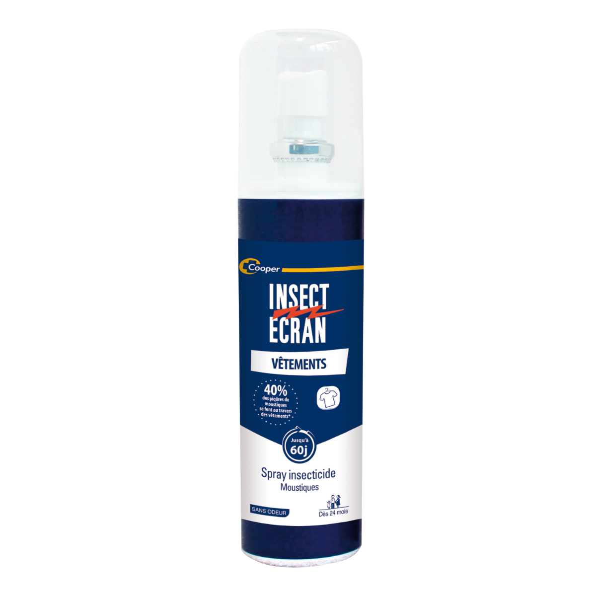 INSECT ECRAN SPRAY INSECTICIDE VETEMENTS 100 ML