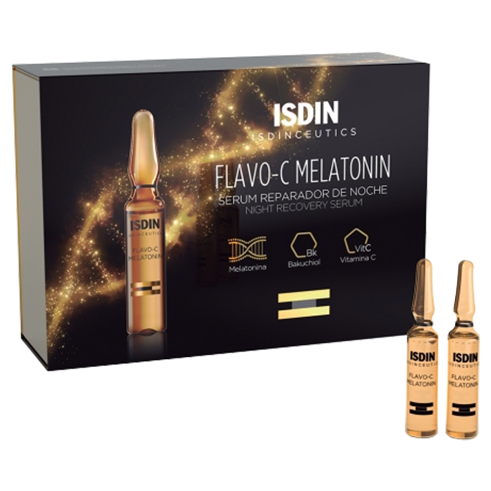 ISDIN ISDINCEUTICS FLAVO C MELATONIN 30 AMPOULES DE 2ML