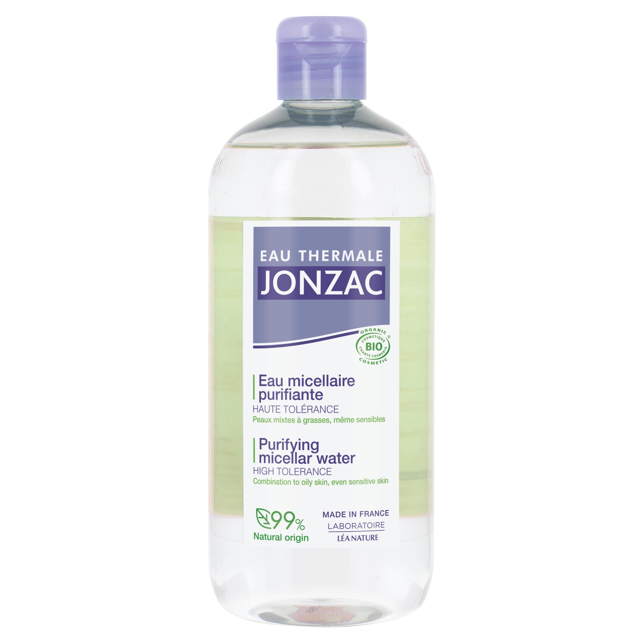 JONZAC PURE EAU MICELLAIRE PURIFIANTE 500ML