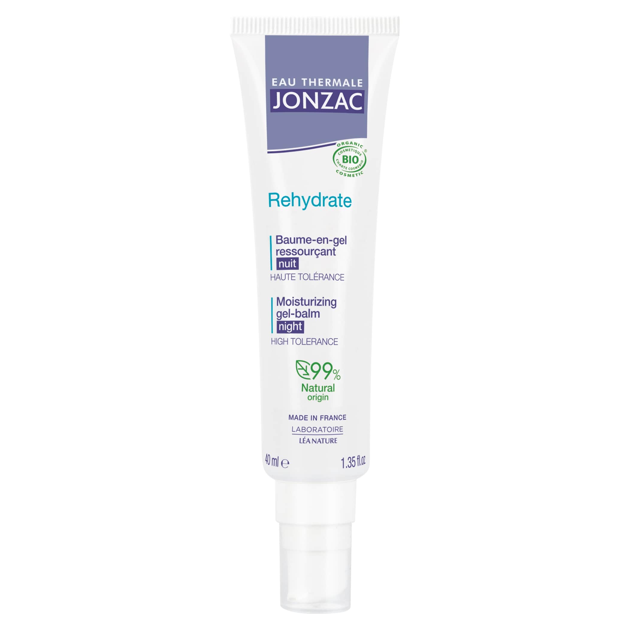 JONZAC REHYDRATE BAUME EN GEL H2O BOOSTER NUIT 40ML