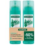 KLORANE SHAMPOOING SEC TEINTE A L ORTIE 2 FLACONS DE 150ML