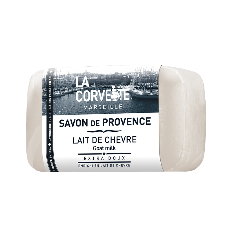 LA CORVETTE MARSEILLE SAVON DE PROVENCE LAIT DE CHEVRE 100G