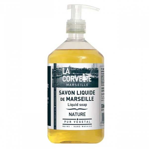 LA CORVETTE MARSEILLE SAVON LIQUIDE DE MARSEILLE NATURE 1L