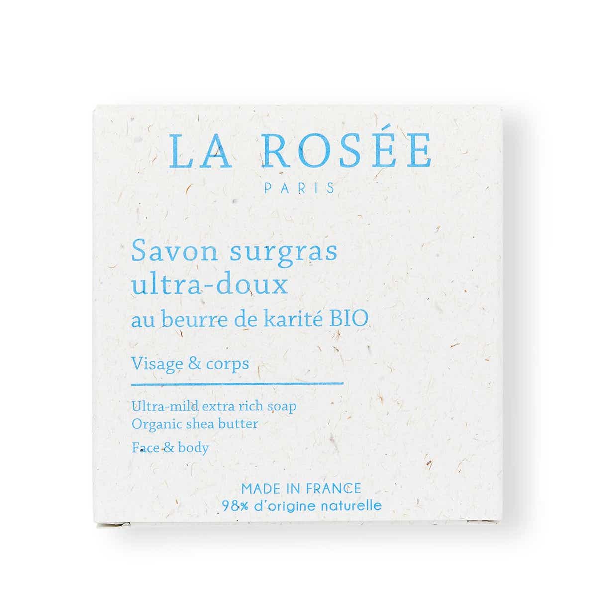 LA ROSEE SAVON SURGRAS ULTRA DOUX ET NATUREL 100G