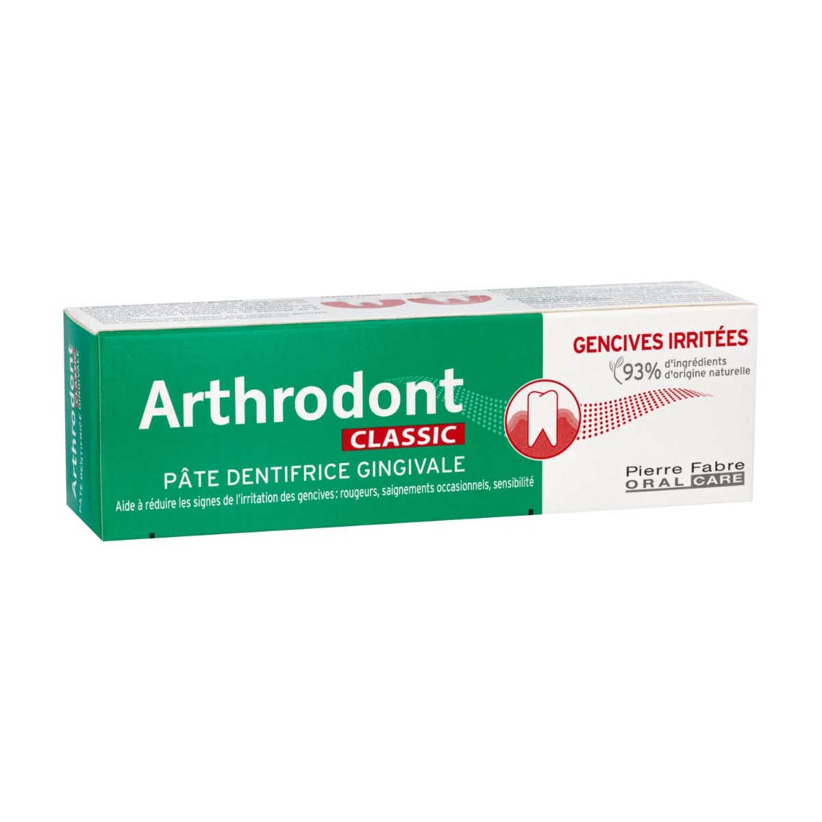 LABORATOIRES PIERRE FABRE ARTHRODONT CLASSIC GENCIVES IRRITEES PATE DENTIFRICE GINGIVALE 50ML