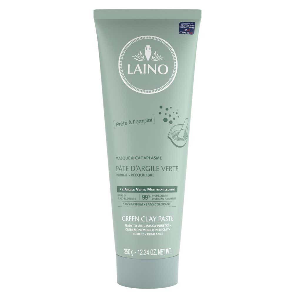 LAINO ARGILE PATE DARGILE VERTE PRETE A LEMPLOI 350G
