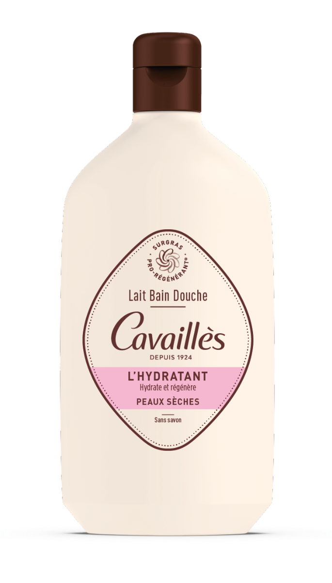 LAIT BAIN ET DOUCHE SURGRAS ACTIF HYDRATANT PEAUX SECHES 400 ML