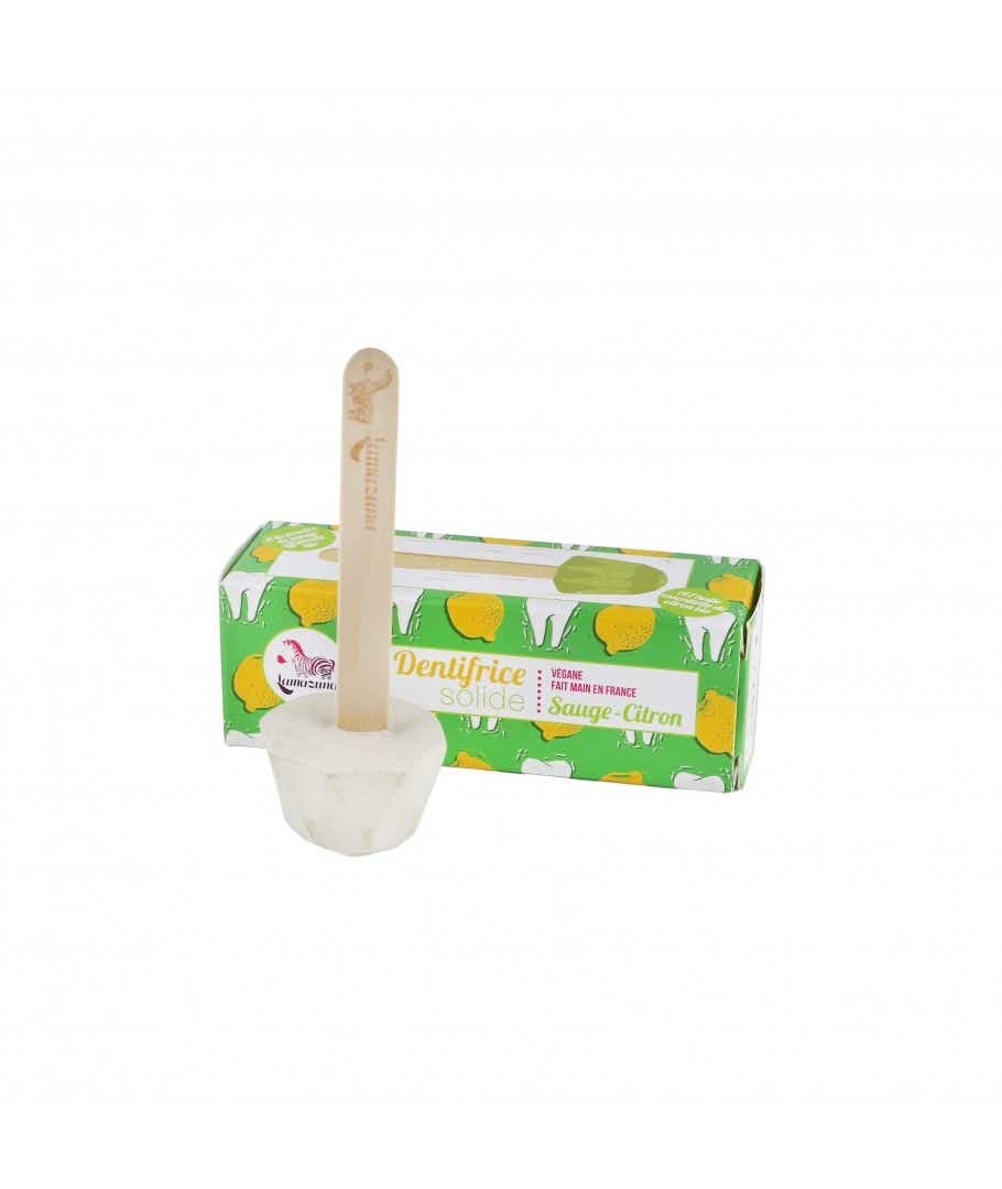 LAMAZUNA DENTIFRICE SOLIDE SAUGE CITRON 20G